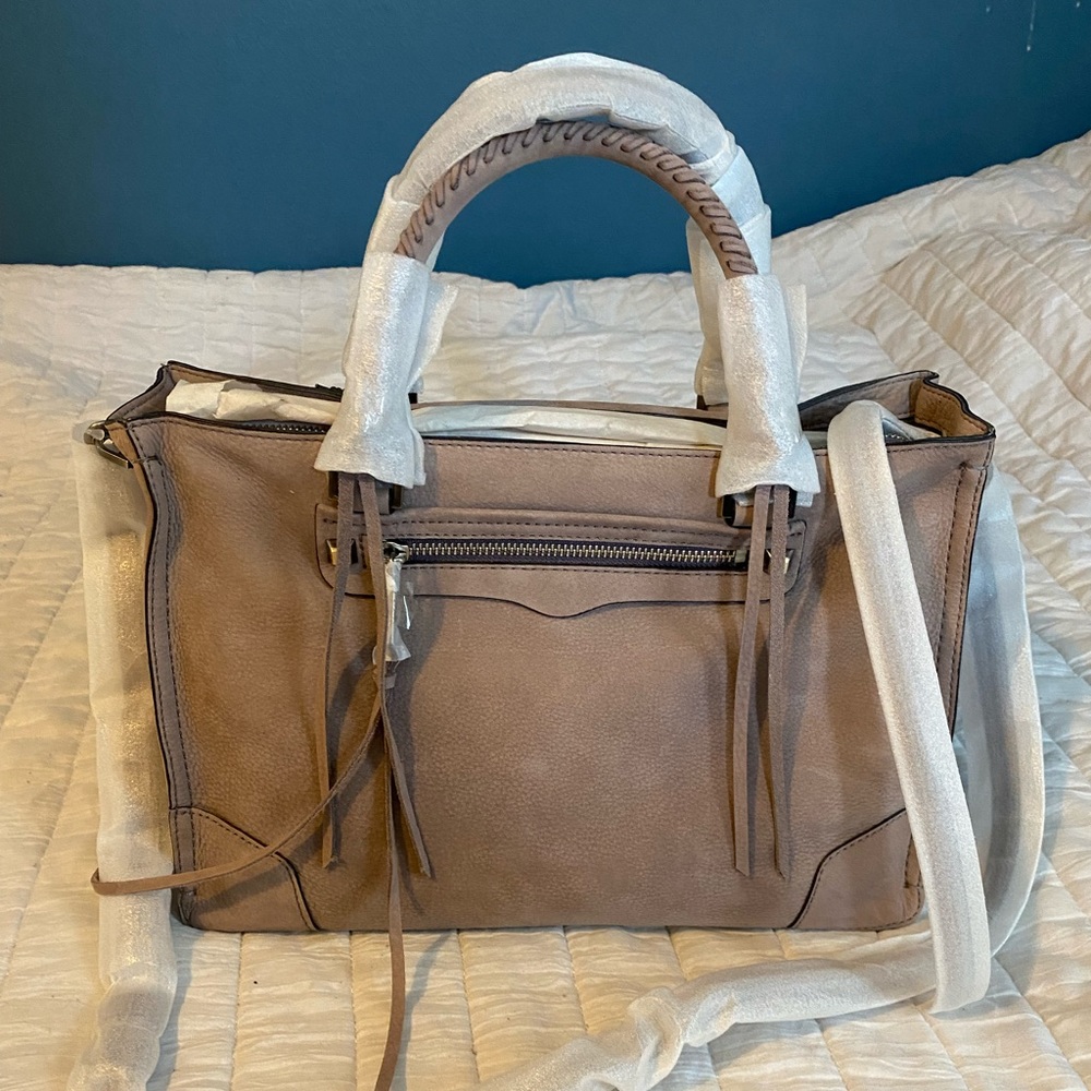 NWT Rebecca Minkoff Regan satchel. Lavender